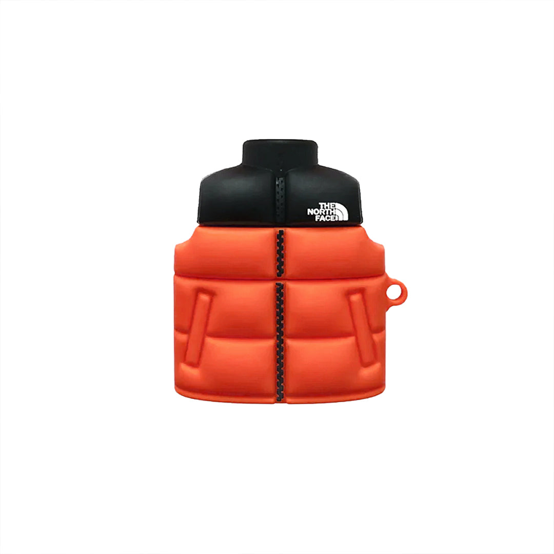 Airpods Encase Northface Orange