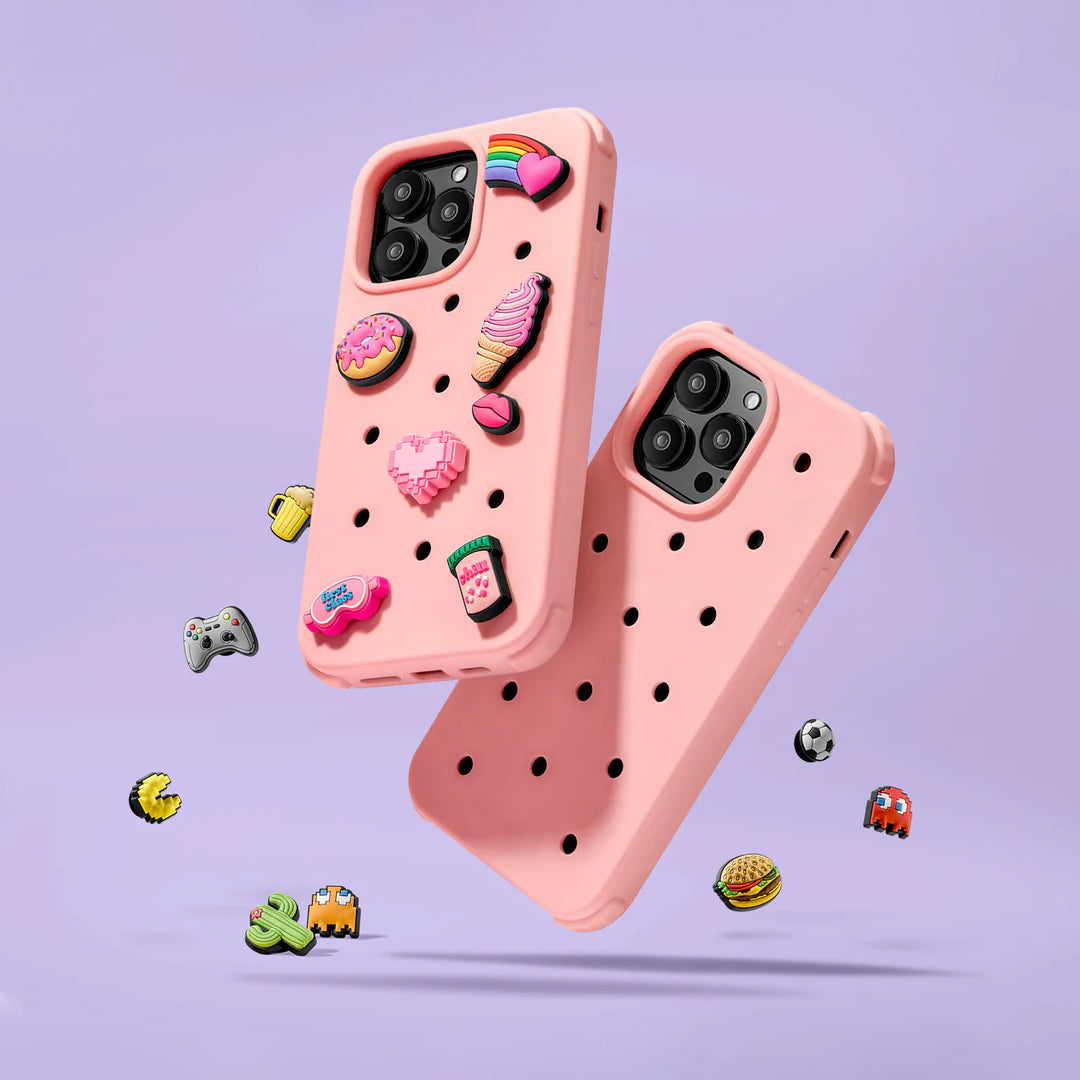 Iphone Jibbitz™ Light Pink Silicone Case