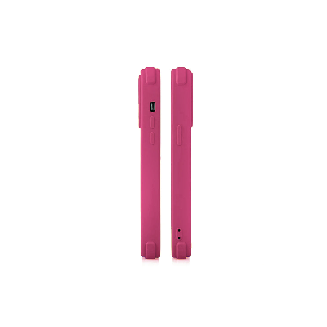 Iphone Jibbitz™ Pink Silicone Case