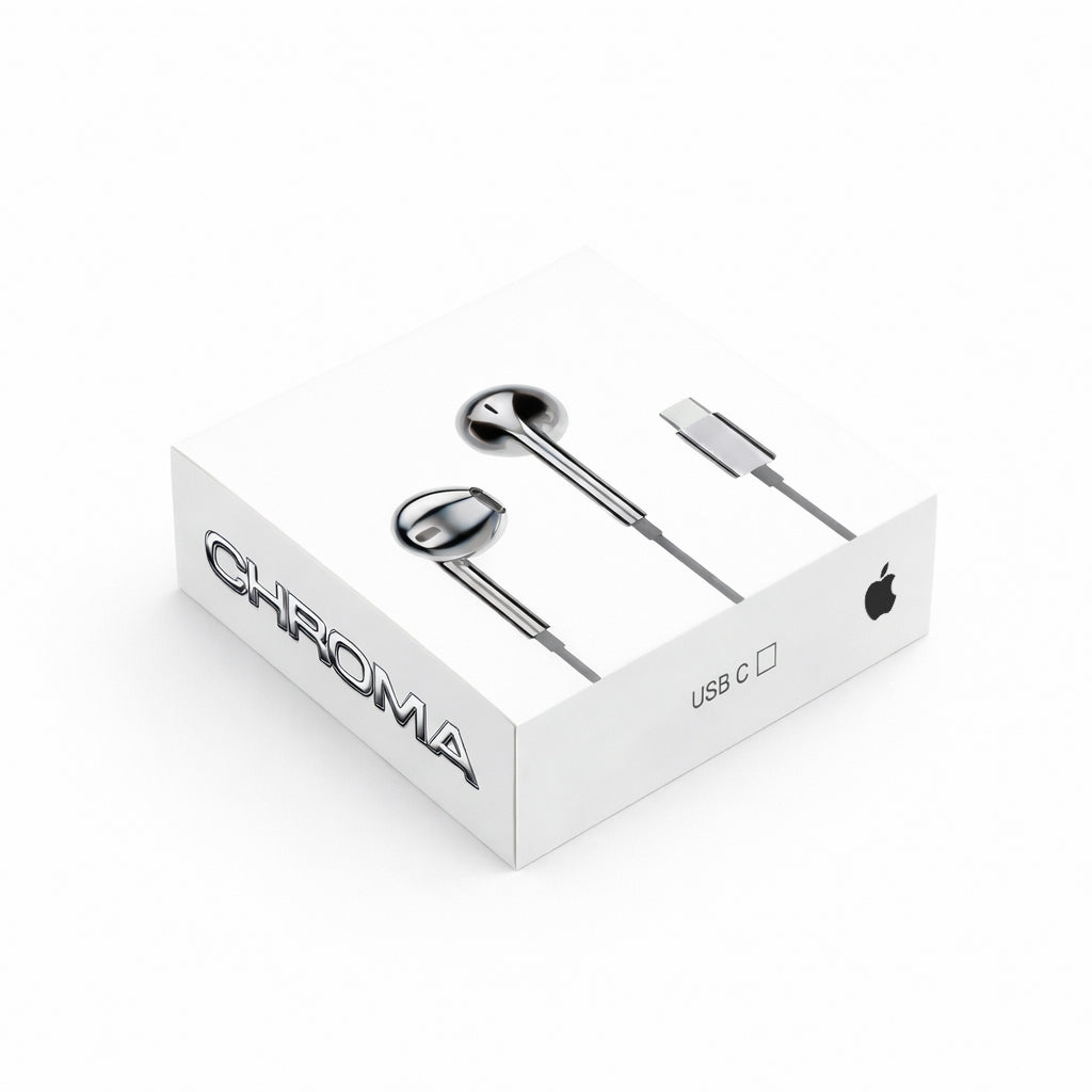 Chrome Wired Buds TYPE-C