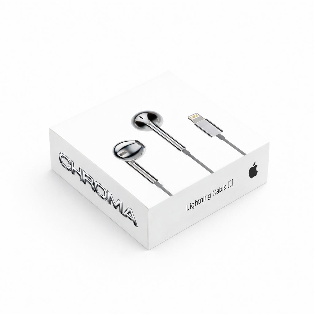 Chrome Wired Buds